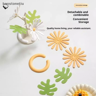NS Thảm Trải Bàn Hình Cây Chống Bỏng, Chịu Nhiệt, Chống Bẩn, Trivets Đĩa Nóng, Coaster Daisies Ấm Trà Lẩu