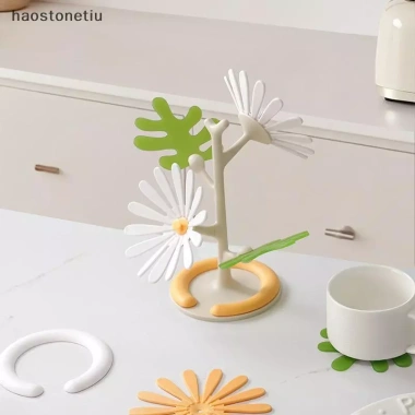 NS Thảm Trải Bàn Hình Cây Chống Bỏng, Chịu Nhiệt, Chống Bẩn, Trivets Đĩa Nóng, Coaster Daisies Ấm Trà Lẩu 10 NS Thảm Trải Bàn Hình Cây Chống Bỏng, Chịu Nhiệt, Chống Bẩn, Trivets Đĩa Nóng, Coaster Daisies Ấm Trà Lẩu 10