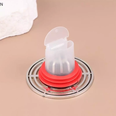 NS Tự Đóng Mùi và Chống Côn Trùng Sàn Thoát Nước - Lõi Tháo Rời, Vỏ Lọc Tóc, Giá 38.500đ