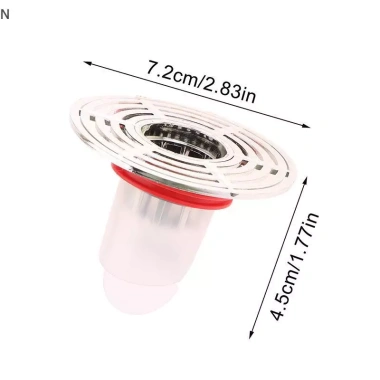 NS Tự Đóng Mùi và Chống Côn Trùng Sàn Thoát Nước - Lõi Tháo Rời, Vỏ Lọc Tóc, Giá 38.500đ