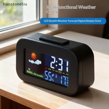 NS Weather Station Clo Màu Nhiệt Độ và Độ Ẩm Balit - Dành cho Trẻ Em, Thanh Thiếu Niên, Bàn Ngủ - 97.130 VND 7