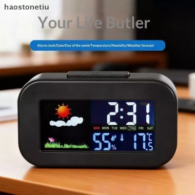 NS Weather Station Clo Màu Nhiệt Độ và Độ Ẩm Balit - Dành cho Trẻ Em, Thanh Thiếu Niên, Bàn Ngủ - 97.130 VND 8