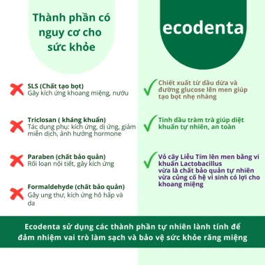 Nụ Gắn Kết Combo 2 kem đánh răng Ecodenta 100ml - Cúc la mã và 7 thảo mộc, giá ưu đãi 502.800 VND 7 Nụ Gắn Kết Combo 2 kem đánh răng Ecodenta 100ml - Cúc la mã và 7 thảo mộc, giá ưu đãi 502.800 VND 7