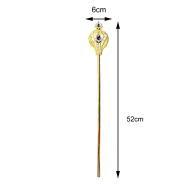 Nữ Hoàng Scepter Trang Phục Tranh - Đũa Phép Vàng Kim Cương Giả, Giá 270.270₫ 7 Nữ Hoàng Scepter Trang Phục Tranh - Đũa Phép Vàng Kim Cương Giả, Giá 270.270₫ 7