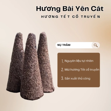 Nụ Hương Bài Yên Cát 5cm - Nụ Hương Tết Cổ Truyền, Nụ Nhang Bài, Giá Ưu Đãi 40.000đ