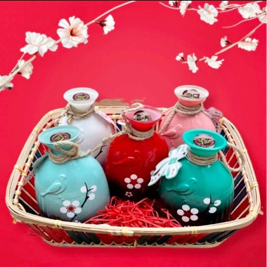 Nữ Nhi Hồng Trái Cây Lên Men 500ml - Hình Túi Tiền, Ăn Vặt Giá Tốt 78k