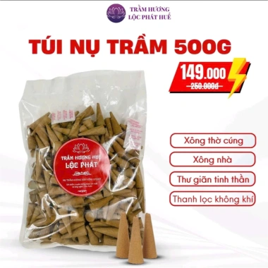 Nụ Trầm Hương Thiên Nhiên Lộc Phát 100 viên - Xông nhà, thanh lọc không khí, khử ẩm mốc, chỉ 79.000₫ 8
