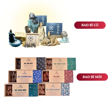 Nụ Trầm Xông Nhà Dương Minh - Nụ Khói Ngược Lớn, Cháy Lâu, Thư Giãn, Chỉ 95.000₫