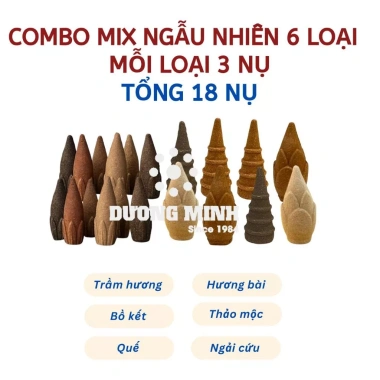 Nụ Trầm Xông Nhà Dương Minh - Nụ Khói Ngược Lớn, Cháy Lâu, Thư Giãn, Chỉ 95.000₫