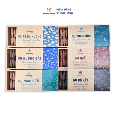 Nụ Trầm Xông Nhà Dương Minh - Nụ Khói Ngược Lớn, Cháy Lâu, Thư Giãn, Chỉ 95.000₫