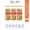 Nụ Vu Vi Combo 3 tuýp 10ml Kem đánh răng Ecodenta vị dâu trẻ em chiết xuất cà rốt - Giá ưu đãi 90.000₫ 2