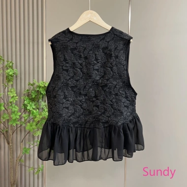 Nữ Xuân Thu Tính Khí Pháp Vintage – Áo Vest Không Tay Ren Nối Giá 151,840₫