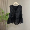 Nữ Xuân Thu Tính Khí Pháp Vintage – Áo Vest Không Tay Ren Nối Giá 151,840₫ 5