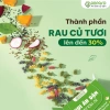 Nui ăn dặm rau củ hữu cơ Anpaso 150g – Bổ sung canxi, giàu chất sơ cho bé 6 tháng 2