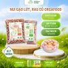 Nui gạo lứt & rau củ Orgafood cao cấp 500g - Eat Clean giảm cân, cho người ăn kiêng