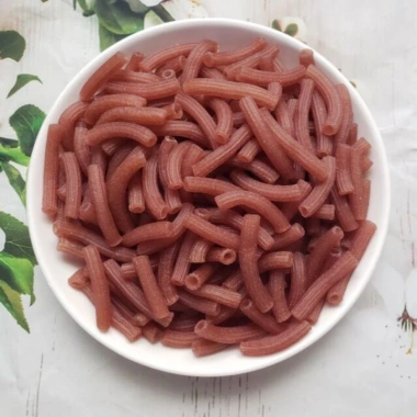 Nui ống gạo lứt 100% nguyên cám EatClean giảm cân, ăn kiêng 500g - 21.000 VND