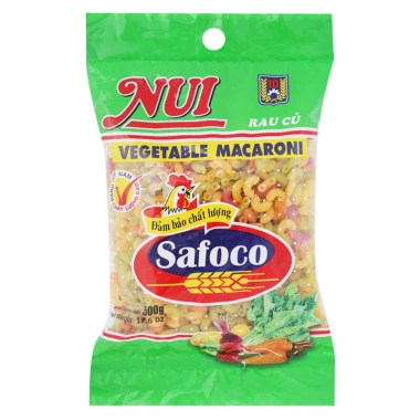 Nui rau củ tôm khô Safoco 500g - Giá chỉ 50.000 dong, giảm từ 63.000, thơm ngon, tiện lợi