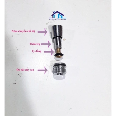 Núm chuyển chế độ sen vòi + ốc bắt dây sen - Giá 26.000đ, chất lượng cao, dễ lắp