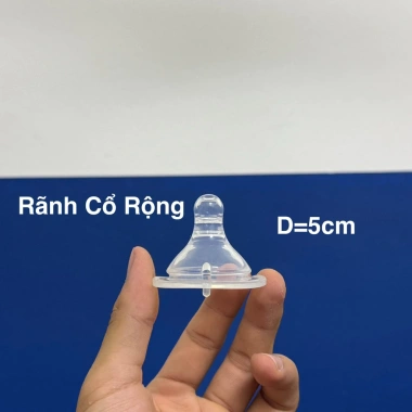 Núm Ti Cổ Rộng/Hẹp Thay Thế Bình Sữa - Tương Thích M0yuum Pigeon Lanshin, Giá 6.115 VND 6