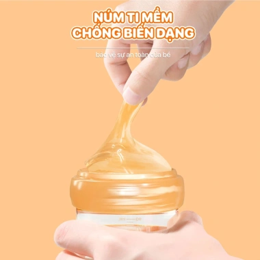 Núm ti thay thế bình sữa thủy tinh Topgiakids mềm, chống sặc cao cấp - 49.000₫ 8 Núm ti thay thế bình sữa thủy tinh Topgiakids mềm, chống sặc cao cấp - 49.000₫ 8