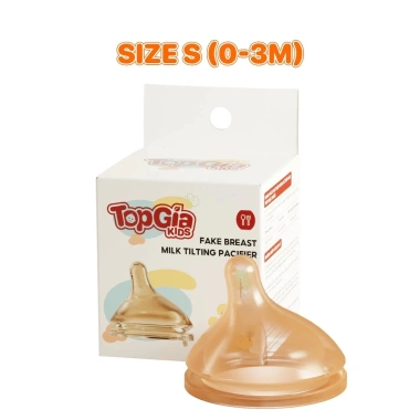 Núm ti thay thế bình sữa thủy tinh Topgiakids mềm, chống sặc cao cấp - 49.000₫ 10 Núm ti thay thế bình sữa thủy tinh Topgiakids mềm, chống sặc cao cấp - 49.000₫ 10