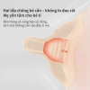 Núm trợ ti hai lớp Thyseed silicon siêu mềm - Bảo vệ đầu ti mẹ, ngăn bé cắn, chính hãng 3