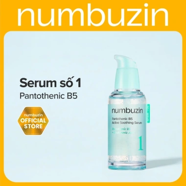 Numbuzin No.1 Serum B5 50ml - Dưỡng ẩm, làm dịu da, giảm kích ứng, giá ưu đãi 371.250 VND