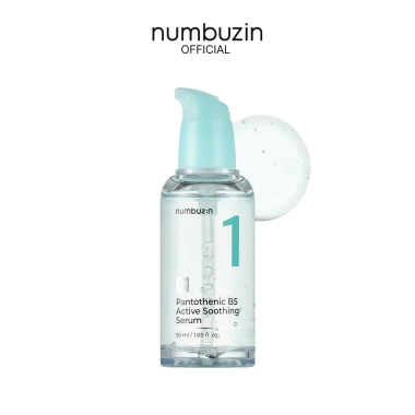 Numbuzin No.1 Serum B5 50ml - Dưỡng ẩm, làm dịu da, giảm kích ứng, giá ưu đãi 371.250 VND 8 Numbuzin No.1 Serum B5 50ml - Dưỡng ẩm, làm dịu da, giảm kích ứng, giá ưu đãi 371.250 VND 8