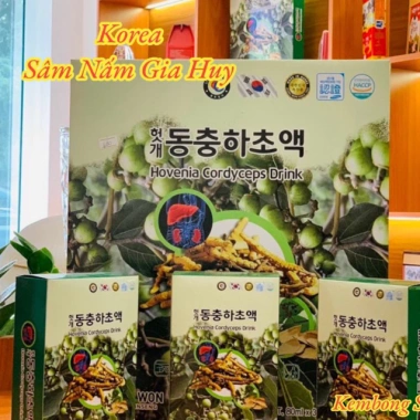 Nước Bổ Gan Đông Trùng Hạ Thảo Cao Cấp Hàn Quốc 656 Đầy Đủ Mẫu Giá 329k