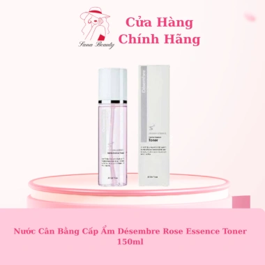Nước Cân Bằng Cấp Ẩm Désembre Rose Essence Toner 150ml - Dưỡng ẩm sâu, se khô, chỉ 750.000₫ Nước Cân Bằng Cấp Ẩm Désembre Rose Essence Toner 150ml - Dưỡng ẩm sâu, se khô, chỉ 750.000₫