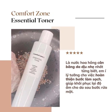 Nước Cân Bằng Da Comfort Zone Toner 200ml - Làm Dịu, Cấp Ẩm, Cân Bằng pH 4