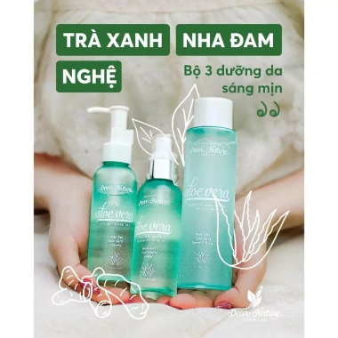 Nước Cân Bằng Da Toner Aloe Vera Dear Nature Farm Lab - Kiềm Dầu, Se Lỗ Chân Lông, Dưỡng Da Nhẹ Nhàng, Giá 167.000 VND
