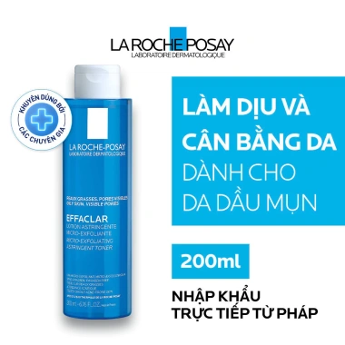Nước cân bằng khoáng da dầu La Roche-Posay Effaclar 200ml - Giá chỉ 466.000đ 3 Nước cân bằng khoáng da dầu La Roche-Posay Effaclar 200ml - Giá chỉ 466.000đ 3