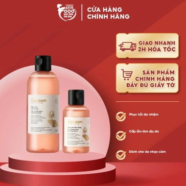Nước Cân Bằng Sen Hậu Giang Cocoon Lotus Toner 310ml Dưỡng ẩm, Làm Dịu Da Nhạy Cảm Giá 191.000₫ ThegioiSikinfood Nước Cân Bằng Sen Hậu Giang Cocoon Lotus Toner 310ml Dưỡng ẩm, Làm Dịu Da Nhạy Cảm Giá 191.000₫ ThegioiSikinfood