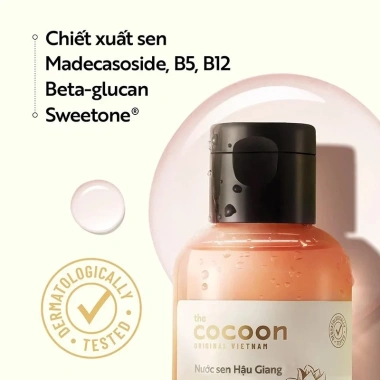 Nước Cân Bằng Sen Hậu Giang Cocoon Lotus Toner 310ml Dưỡng ẩm, Làm Dịu Da Nhạy Cảm Giá 191.000₫ ThegioiSikinfood 3 Nước Cân Bằng Sen Hậu Giang Cocoon Lotus Toner 310ml Dưỡng ẩm, Làm Dịu Da Nhạy Cảm Giá 191.000₫ ThegioiSikinfood 3