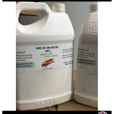 Nước Cất Tinh Dầu Quế 5L - Rửa Chén, Lau Sàn, Xịt Phòng, Kháng Khuẩn, Giá 130k