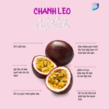 Nước Chanh Leo Đá Lạnh Đậm Đà - Lốc 6 lon 330ml Push Max Giá chỉ 49,300 VND 3
