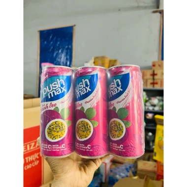 Nước Chanh Leo Đại Việt Push Max Thùng 24 x 320ml - Giá chỉ 205.000₫, giảm 55.350₫ 2