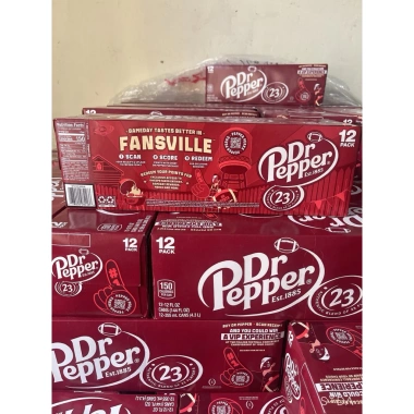 Nước có ga Dr Pepper Pepper Cherry 355ml Mỹ - 12 lon, mới về 6/26, giảm còn 480k 3