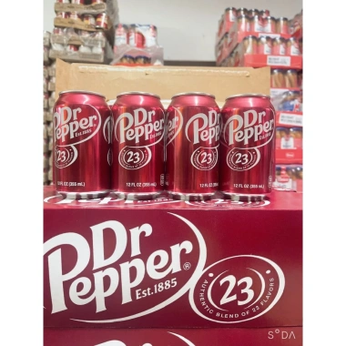 Nước có ga Dr Pepper Pepper Cherry 355ml Mỹ - 12 lon, mới về 6/26, giảm còn 480k 7