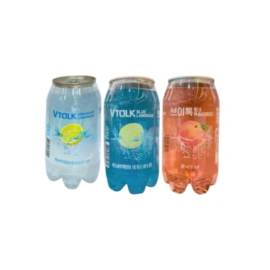 Nước có gas Vtalk &Talk Hàn Quốc 350ml - Trái cây thơm ngon, giảm còn 22.000đ