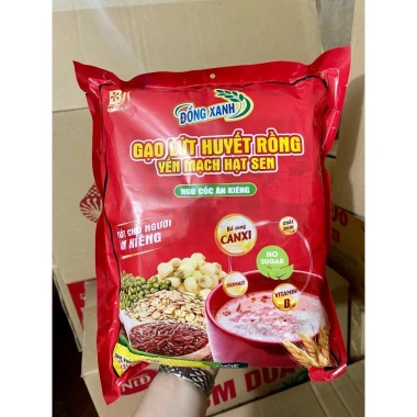 Nước Cốc Gạo Lụt Huyết Rồng Yến Mạch Hạt Sen 500g - 20 Gói Giá ưu đãi 89.000đ