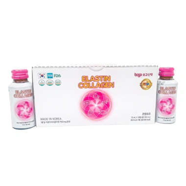 Nước Collagen Elastin 7.500mg DHC Korea Ginseng 75ml x10 - Giảm giá 430.000 VND