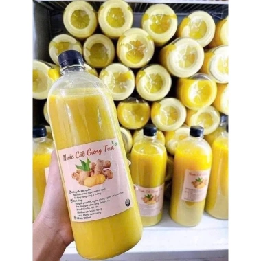Nước Cốt Gừng Tươi Nguyên Chất 1L - Hỗ Trợ Giấc Ngủ, Giữ Ấm Cơ Thể, Giảm Giá Đặc Biệt 98.000₫