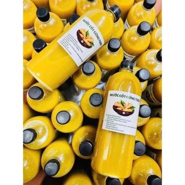 Nước Cốt Gừng Tươi Nguyên Chất 1L - Hỗ Trợ Giấc Ngủ, Giữ Ấm Cơ Thể, Giảm Giá Đặc Biệt 98.000₫
