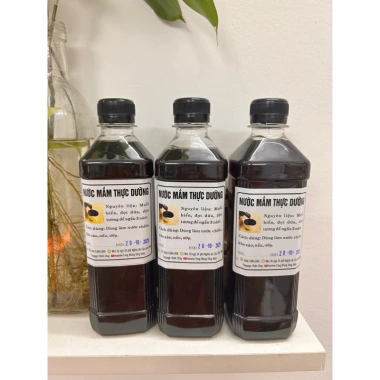Nước cốt mắm chay thực dưỡng 500ml - Hương vị tự nhiên, không chất bảo quản, giá 113k