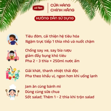 Nước cốt mơ Cô Tâm 380ml - Hỗ trợ đại tràng, tiêu hóa, ủ từ Bách Cốc - Giá ưu đãi 250k 5