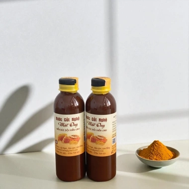 Nước cốt nghệ mật ong nguyên chất Biển Đức 330ml - Giá 135k, tăng sức đề kháng