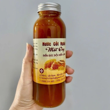 Nước cốt nghệ mật ong nguyên chất Biển Đức 330ml - Giá 135k, tăng sức đề kháng