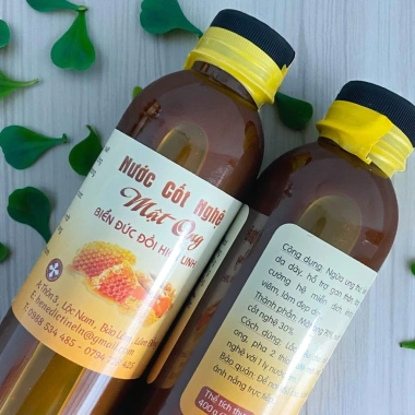 Nước cốt nghệ mật ong nguyên chất Biển Đức 330ml - Giá 135k, tăng sức đề kháng